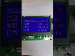 De punt maxtrix lcd van STN blauwe modules128x64 punten   1/64 plicht, 1/9 bias, VOP=9.0V