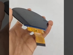 Ronde TFT-Vertoning 3,5 Duim, 800x800-Resolutie, 30 Speldenmipi Interface, Vrije Weergevenhoek