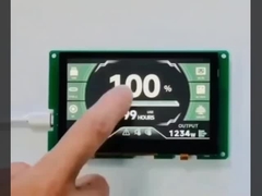 4,3 van de de Vertonings480x272 Resolutie van Duimuart Tft de Interface van TTL, 8N1 UART, CMOS/3.3V TTL