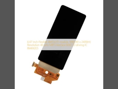 6,67 inch flexibel AMOLED module 1080(B) x 2400(H) resolutie 40 pins MIPI interface 800C/D driving IC RM692E5