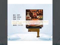2.64 inch tft kleurendisplay, 480*480 punten MIPI interface 400c/d vierkant tft display