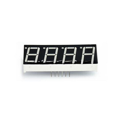 Rode Kleur Epaper Oled Display Module 4 Cijfers 7 Segment