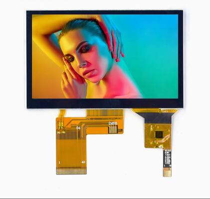 4.3 inch IPS LCD 480*272 capacitieve touchscreen RGB interface 40 pin LCD module