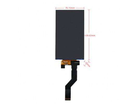 5.98 inch high resolution tft display module, 1440×2560 punten, 50 pin MIPI, 400C/D, vrije kijkhoek