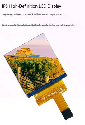 1.54 inch IPS TFT-scherm met 240x240 resolutie RGB-interface en 500nit helderheid