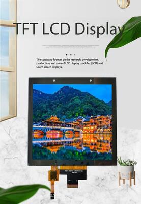 3,95 inch IPS TFT kleurendisplay met 480*480 resolutie MIPI-interface en 400 nit helderheid