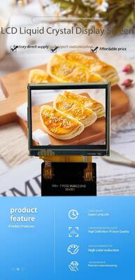 1.77 inch TFT-kleurenscherm met 240X ((RGB) * 180 resolutie en MCU-interface