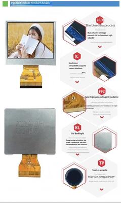 2,0 inch IPS TFT-display met 320(RGB)*240 resolutie en RGB 6BIT interface