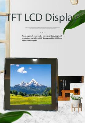 3,4 inch IPS TFT-scherm met hoge helderheid met een resolutie van 480 (RGB) x 480 en 550 nits MIPI-interface ST7701SN-G5-1 IC 8 LEDS Alles bekijken Slimme huishoudelijke apparaten