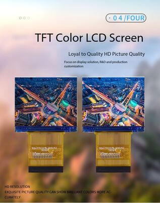 1.5 inch IPS TFT LCD scherm met 320 ((RGB) x240 resolutie en 400 nits Helderheid Smart Digital Display