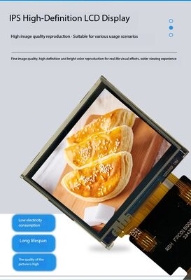 1.77 Inch IPS TFT Display with 240(RGB)x180 Resolution and 210nits ST7789V2 IC MCU interface Smart Digital Screen