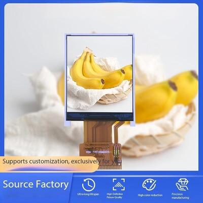 1,8 inch IPS TFT-scherm met 128 (RGB) x160 resolutie ST7735S IC 300nits MCU 8bit-interface All View Smart Digital Screen