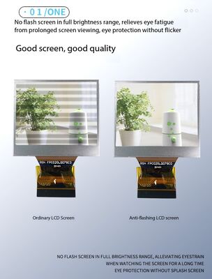 2,0 inch IPS TFT-scherm met 320 (RGB) x240 resolutie ILI9342C IC 400 nits RGB 6-bit interface 3 LEDS All View TFT-kleurendisplay