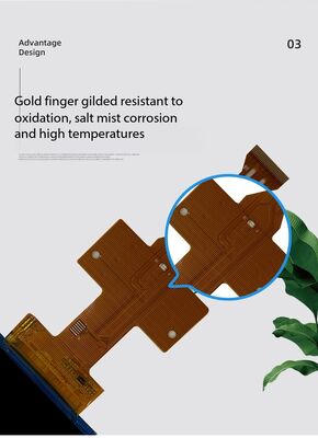 3.5 Inch IPS TFT Color Display Module 720(RGB)x1280 Resolution MIPI Interface ST7703-V1-G5-D All View 430nits 10LEDS